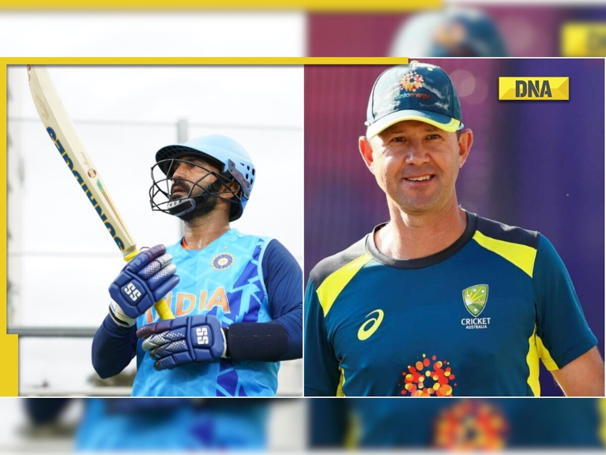 Dinesh Karthik reacts to Ricky Ponting's 'his India career was over' praise from Australian legend