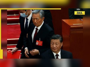 Watch: Xi Jinping's immediate predecessor Hu Jintao escorted out of China party congress