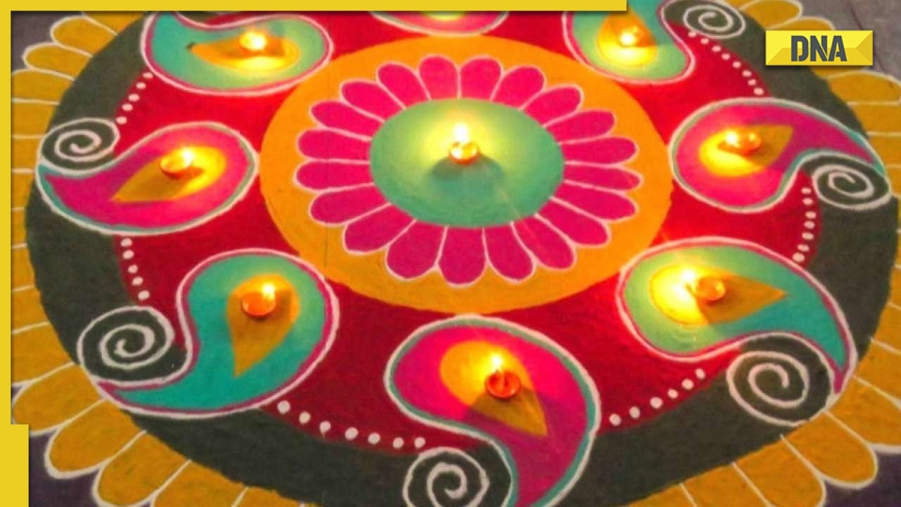 Happy Diwali 2023: Best colourful rangoli designs for this festive season -  Times of India