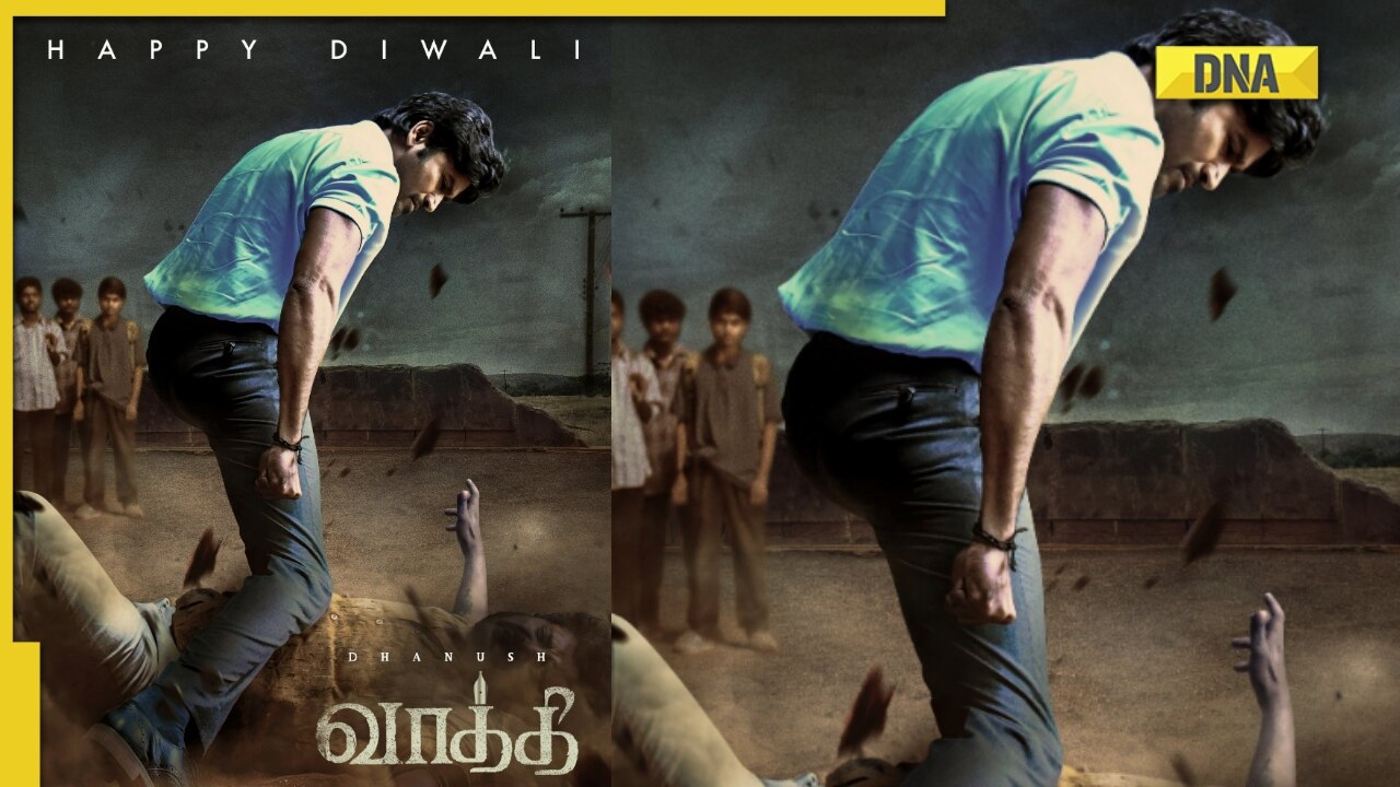 Vaathi: Dhanush Looks Fierce In New Poster Of Tamil-Telugu Bilingual ...