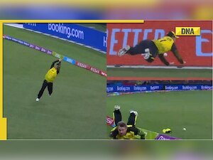 AUS vs SL: David Warner dubbed 'Superman' by fans after his exceptional fielding during must-win tie