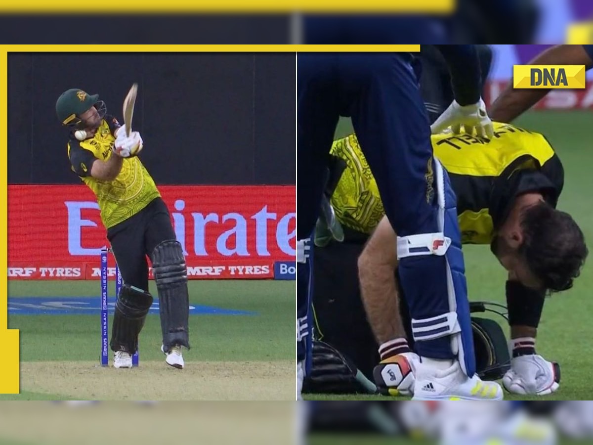 AUS vs SL: Glenn Maxwell hit on throat by Lahiru Kumara's nasty bouncer- WATCH