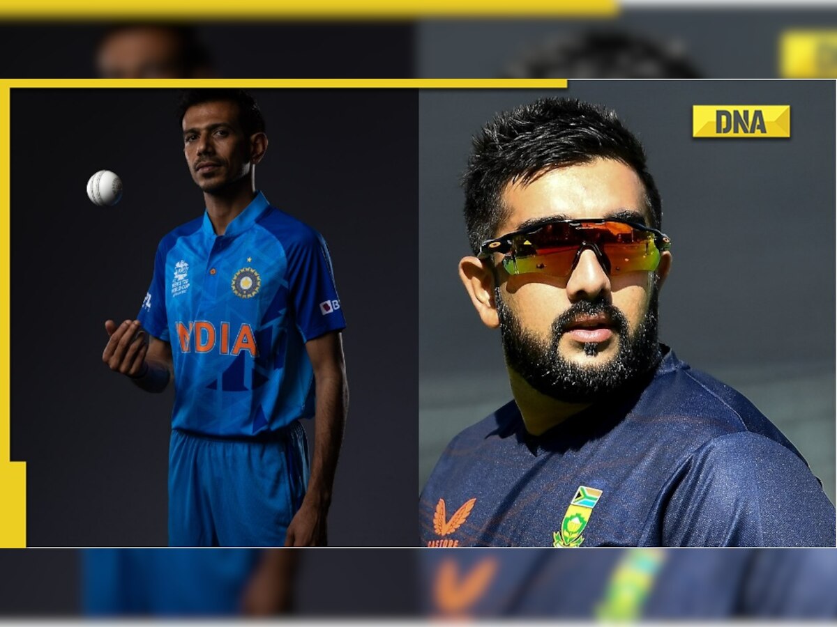 Yuzvendra Chahal's million dollar reaction as Tabraiz Shamsi calls him 'better batsman than Virat Kohli'