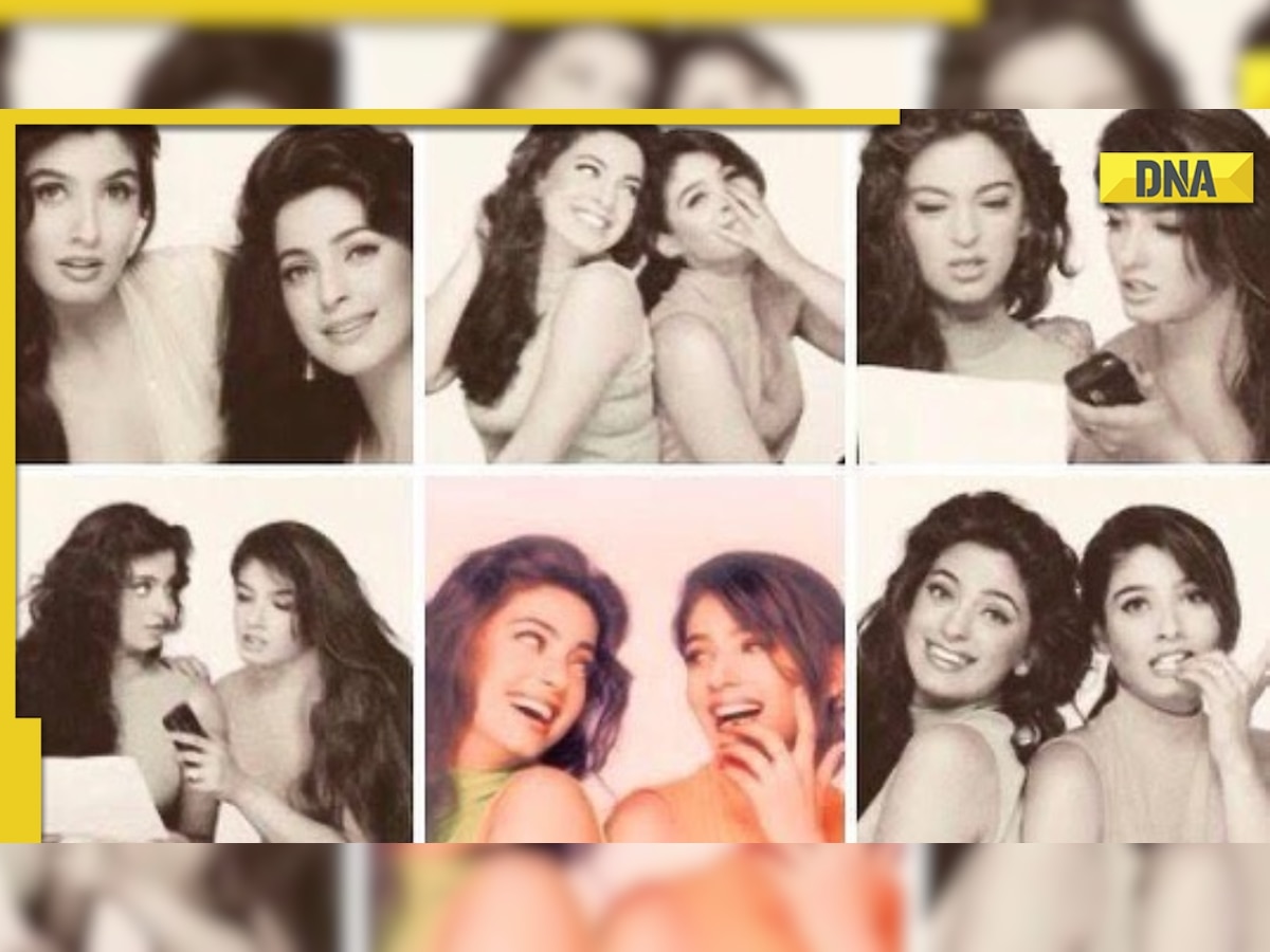 Juhi Chawla wishes Raveena Tandon on 48th birthday with unseen photos, fans  say 'two beautiful women in one frame'