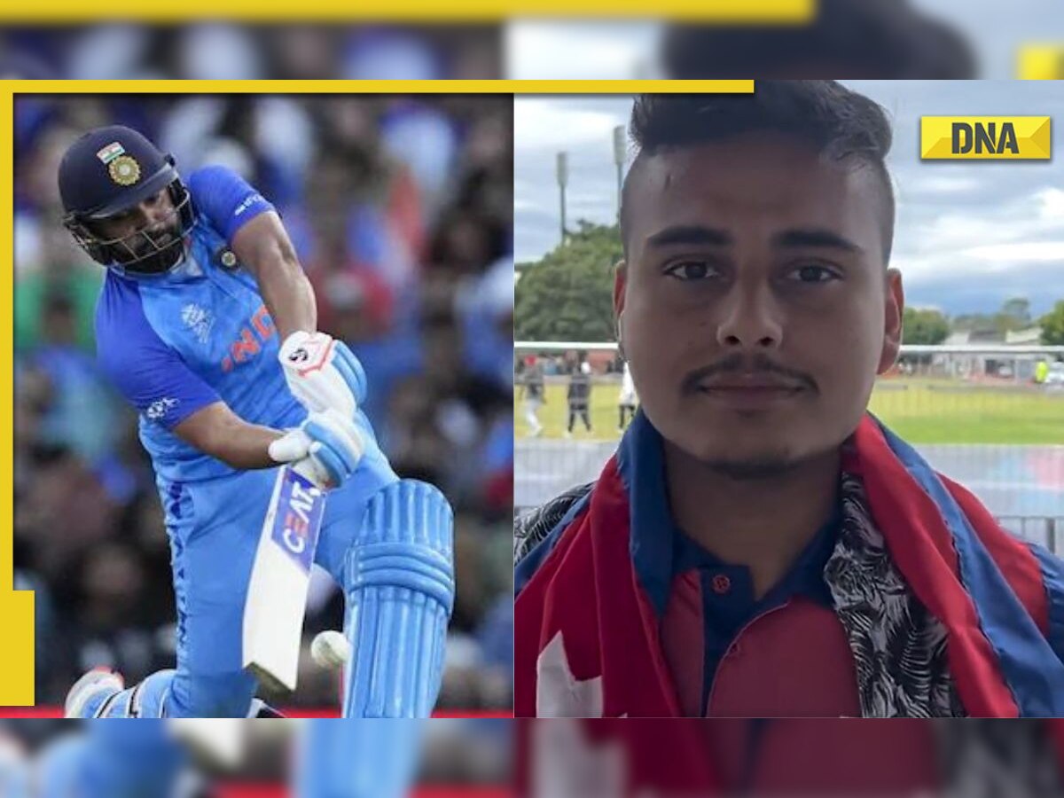 WATCH: A fan comes all the way from Nepal to meet his idol Rohit Sharma at T20 World Cup 2022