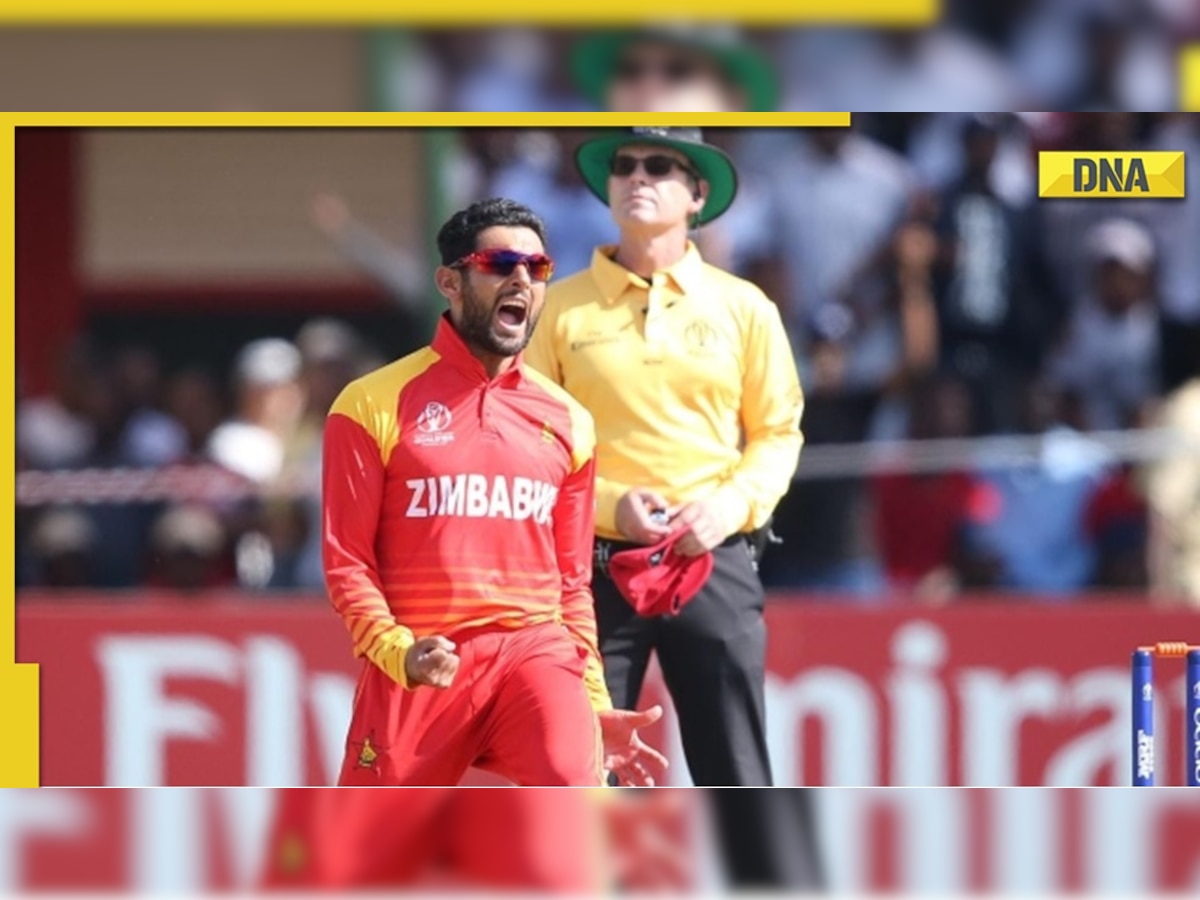 ICC T20 World Cup: Zimbabwe beat Pakistan by 1 run in a nail-biting encounter