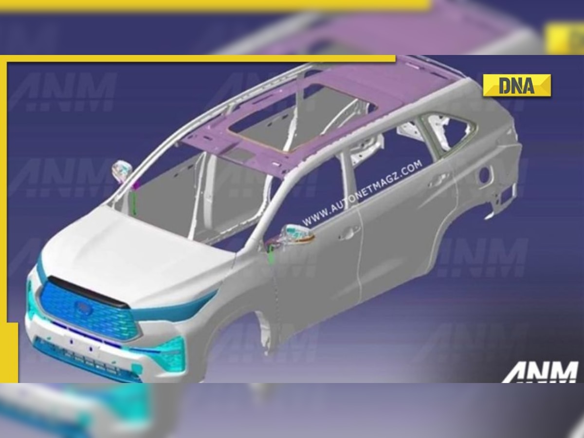Toyota Innova Hycross hybrid MPV design leaked, to get panoramic sunroof