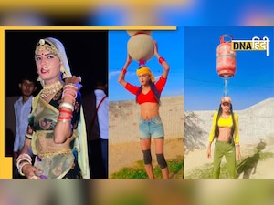 Jay Choudhary: लड़की बन सिर पर गैस सिलेंडर रख करता है Rajasthani Dance, देखने पर आपको भी आएगा मज़ा