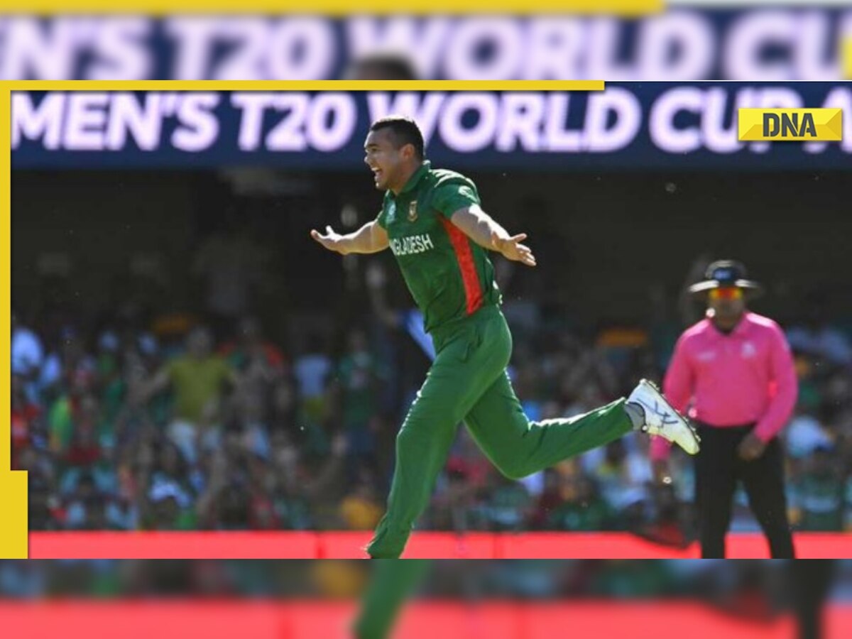 ICC T20 World Cup: Taskin Ahmed takes 3 wickets as Bangladesh wins nail-biting match against Zimbabwe by 4 runs