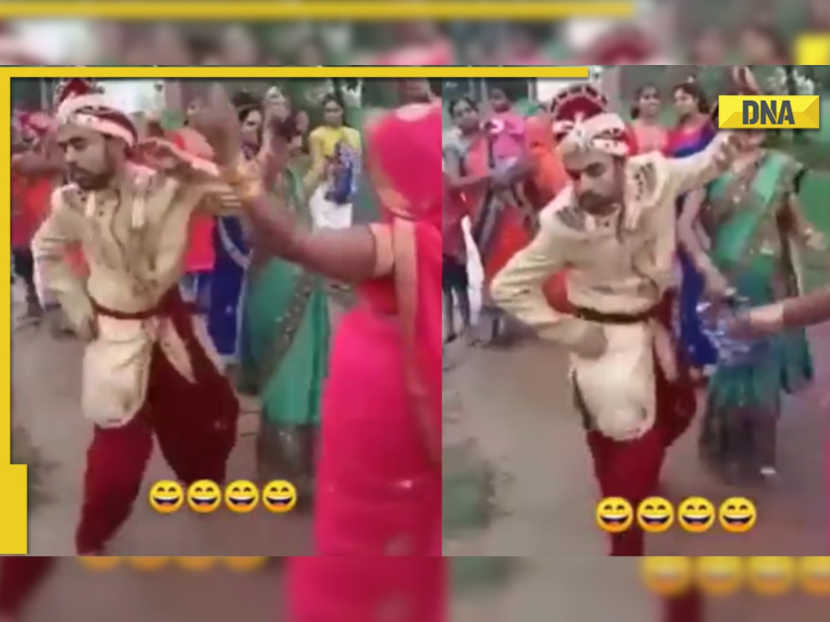 Viral video: Dulhe ke thumke! Groom's hilarious dance moves takes internet by storm