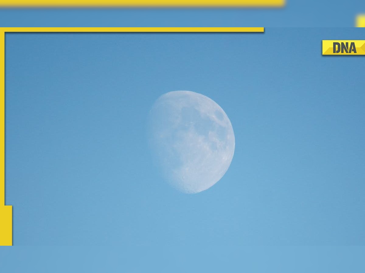 Ever wondered why Moon is sometimes visible during day? Here's the reason