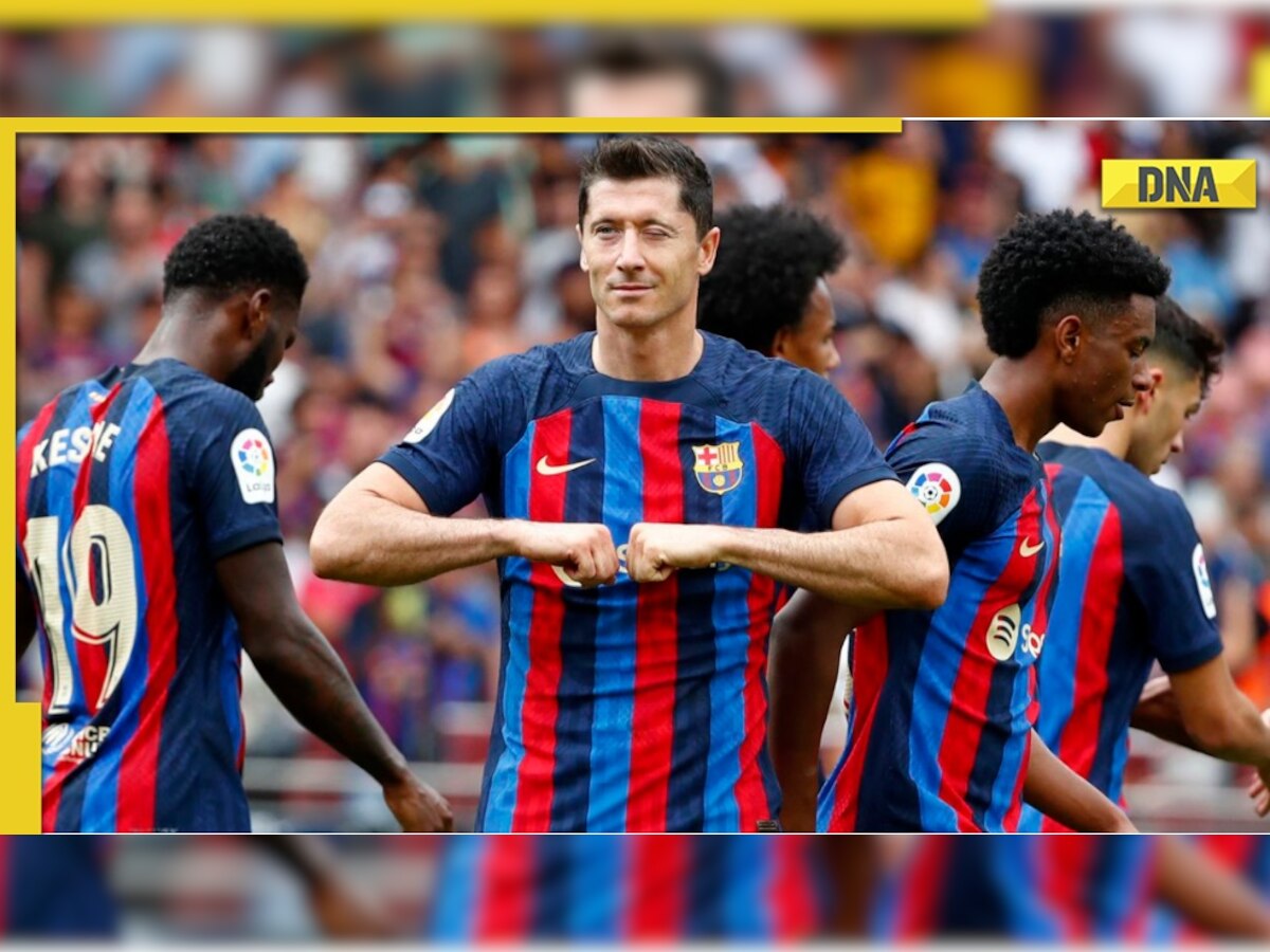 La Liga: Robert Lewandowski scores a late winner as FC Barcelona beats Valencia by 1-0