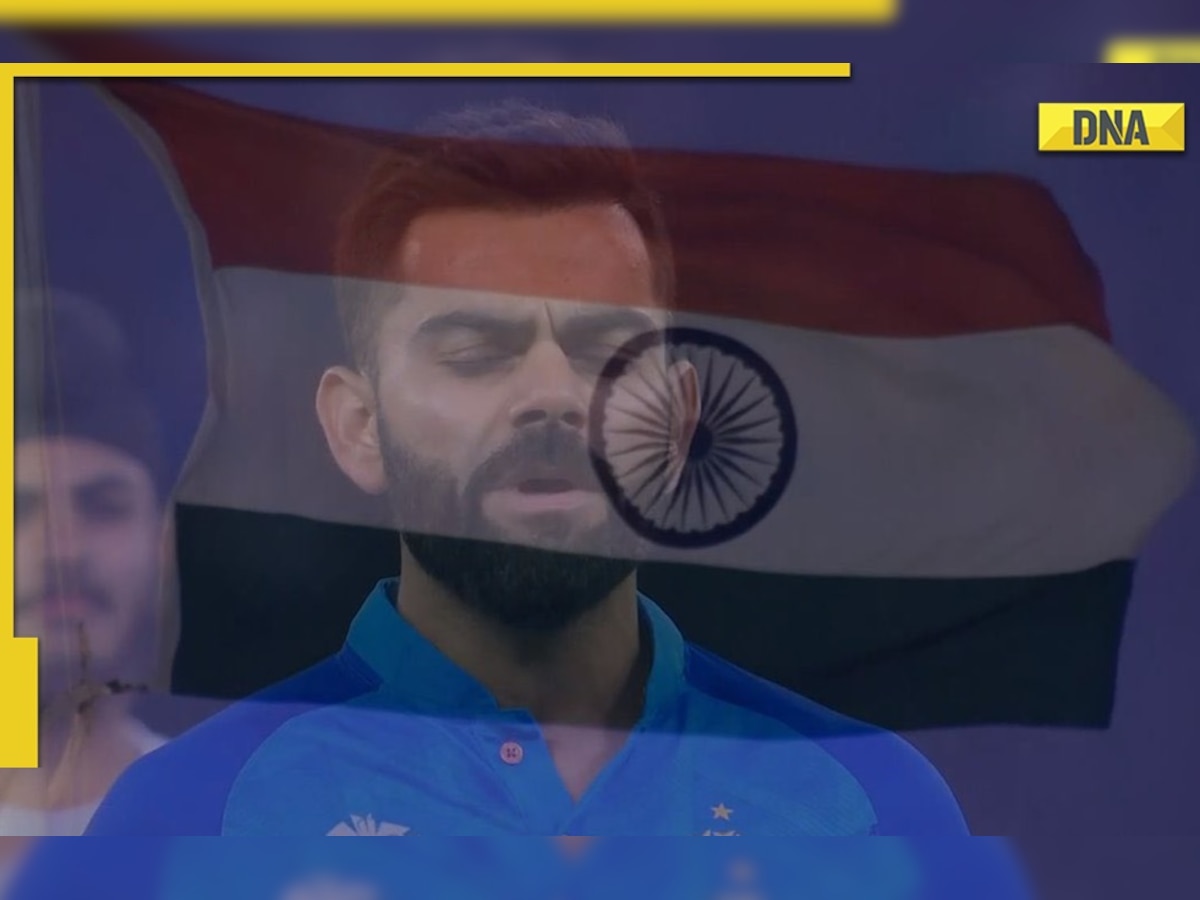 T20 World Cup: Virat Kohli's picture with Indian flag goes viral, fans can't keep calm