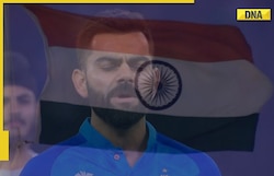 T20 World Cup: Virat Kohli's picture with Indian flag goes viral, fans can't keep calm