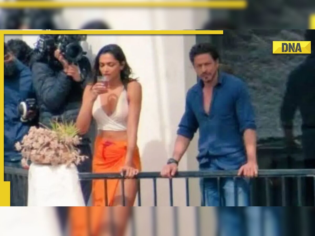 Ahead of Shah Rukh Khan's birthday, Pathaan star charms in blue with Deepika Padukone in leaked photo