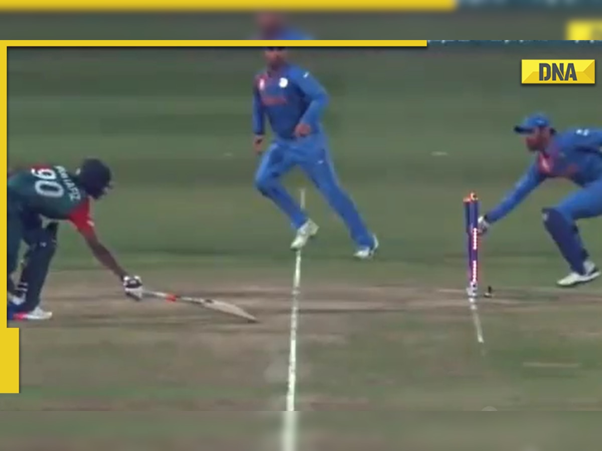 Throwback watch: When MS Dhoni eliminated Bangladesh out of World Cup with EPIC last ball run-out