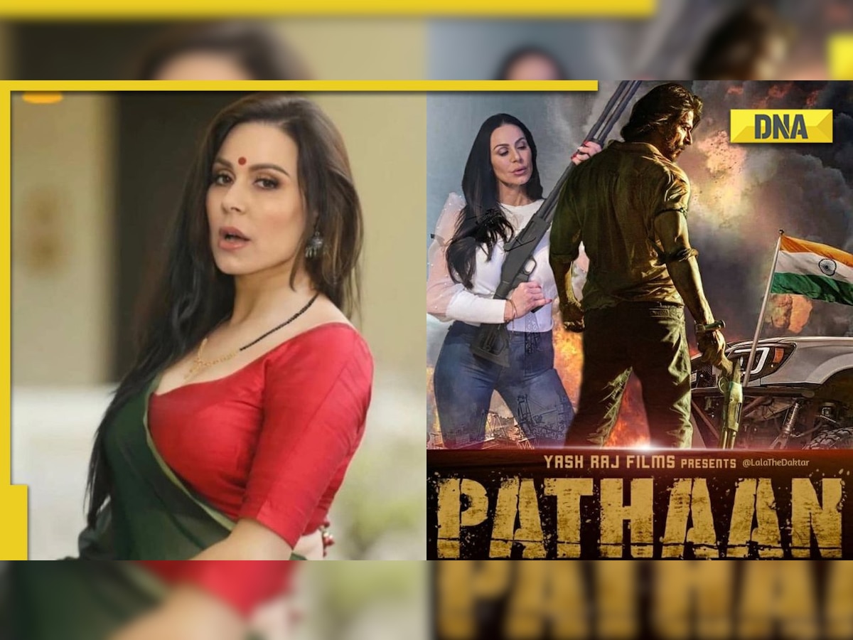 Xxx Sana Khan - Shah Rukh Khan birthday: Adult star Kendra Lust shares fanmade Pathaan  poster as 'King' turns 58