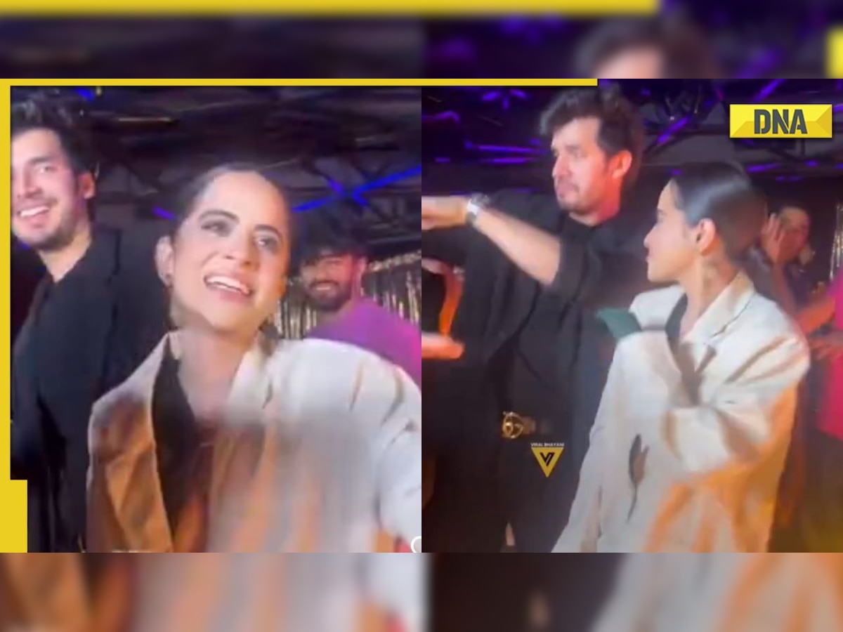 Urfi Javed dances with ex-boyfriend Paras Kalnawat, surprised netizens say 'iske alag hi drame hai'