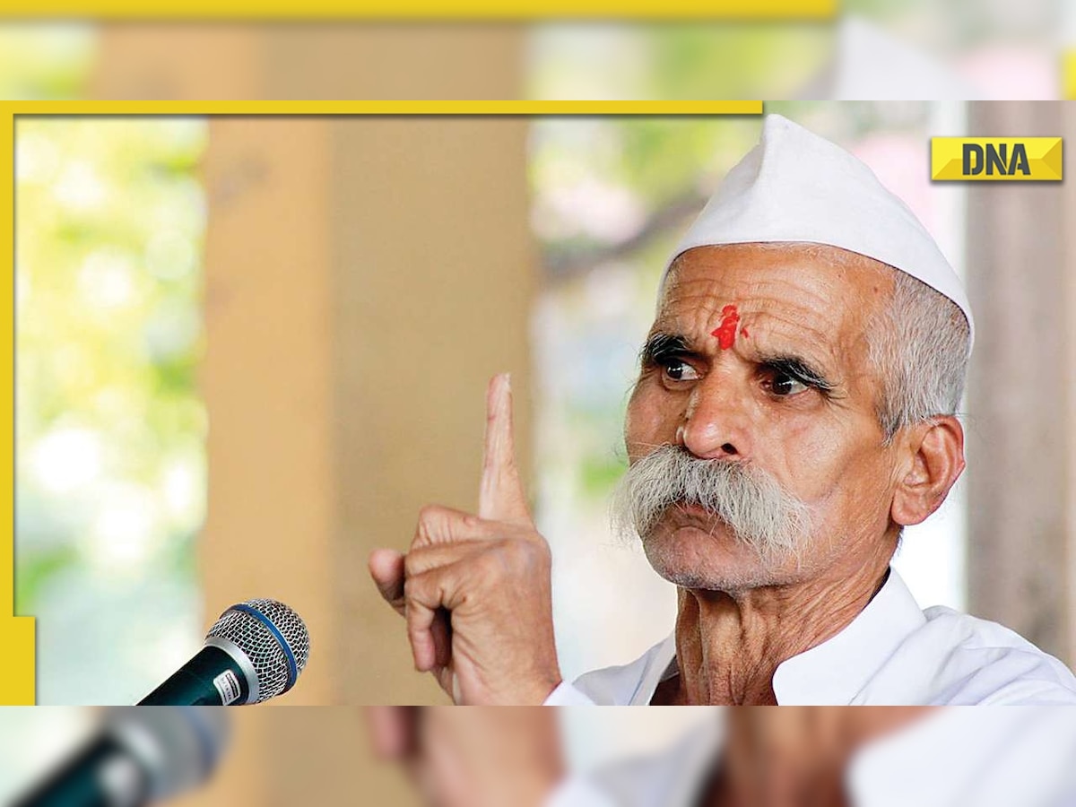 Activist Sambhaji Bhide refuses to speak to journalist for not wearing bindi, says 'Bharat Mata not widow'