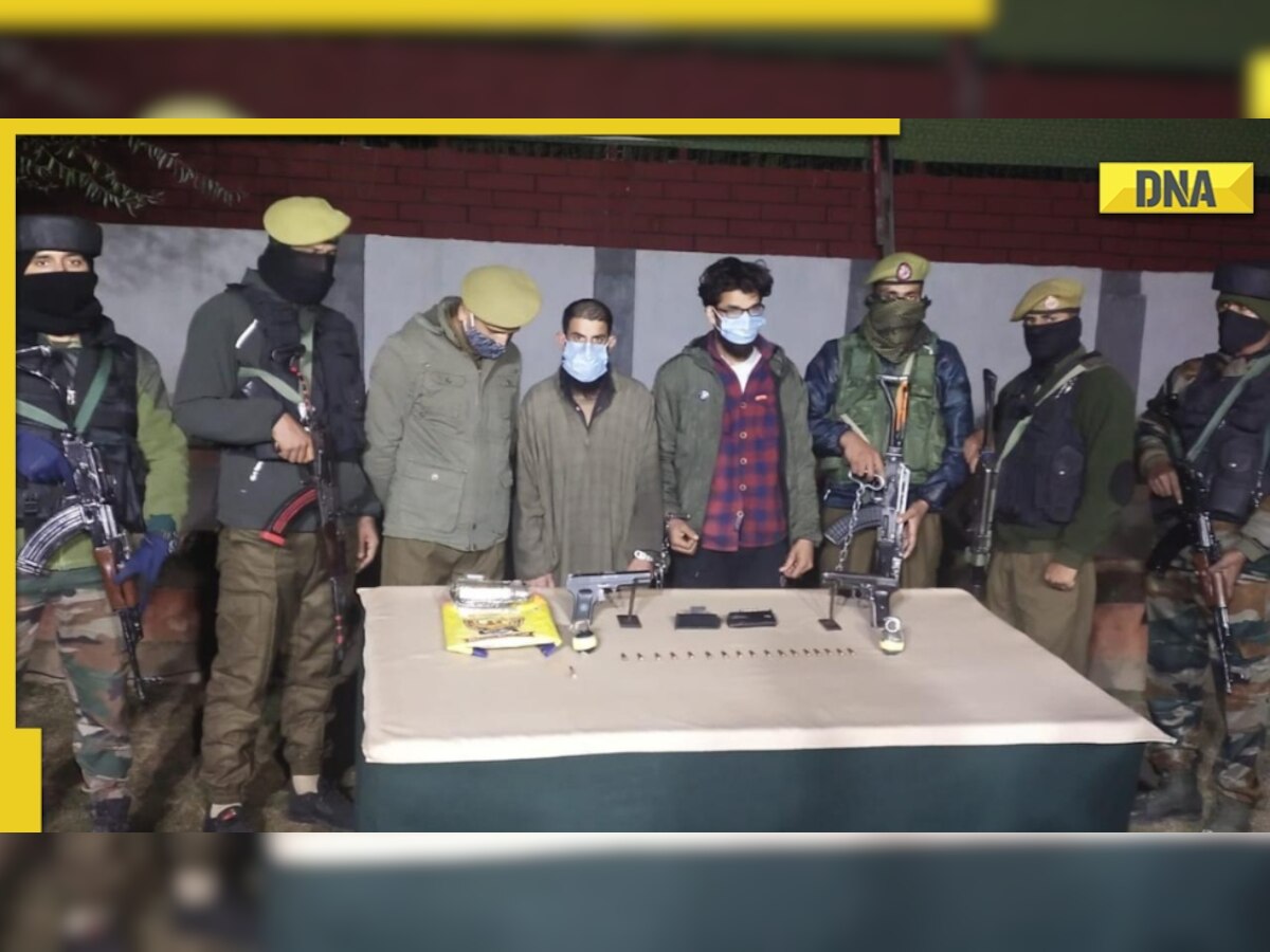 J-K: Two LeT 'hybrid terrorists', tasked to attack non-locals, arrested in Sopore district