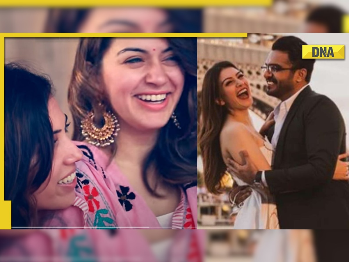 Hansika 1 Xxx - Hansika Motwani attended future husband Sohael Khaturiya's first wedding,  old video goes viral