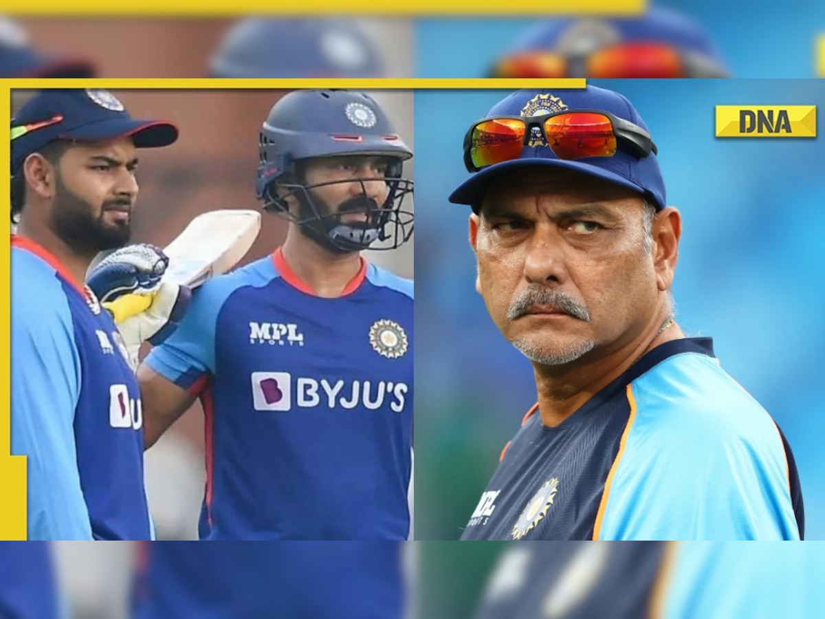 Rishabh Pant or Dinesh Karthik? Ravi Shastri names his pick for wicket-keeper in semis against England