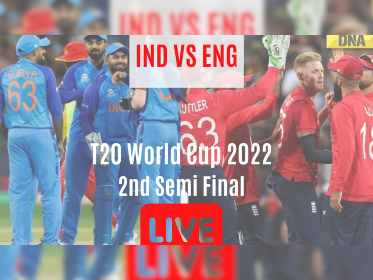 IND vs ENG T20 World Cup semifinal Live Updates: Shoaib Akthar fires warning to India, says, 'We'll be waiting..' 