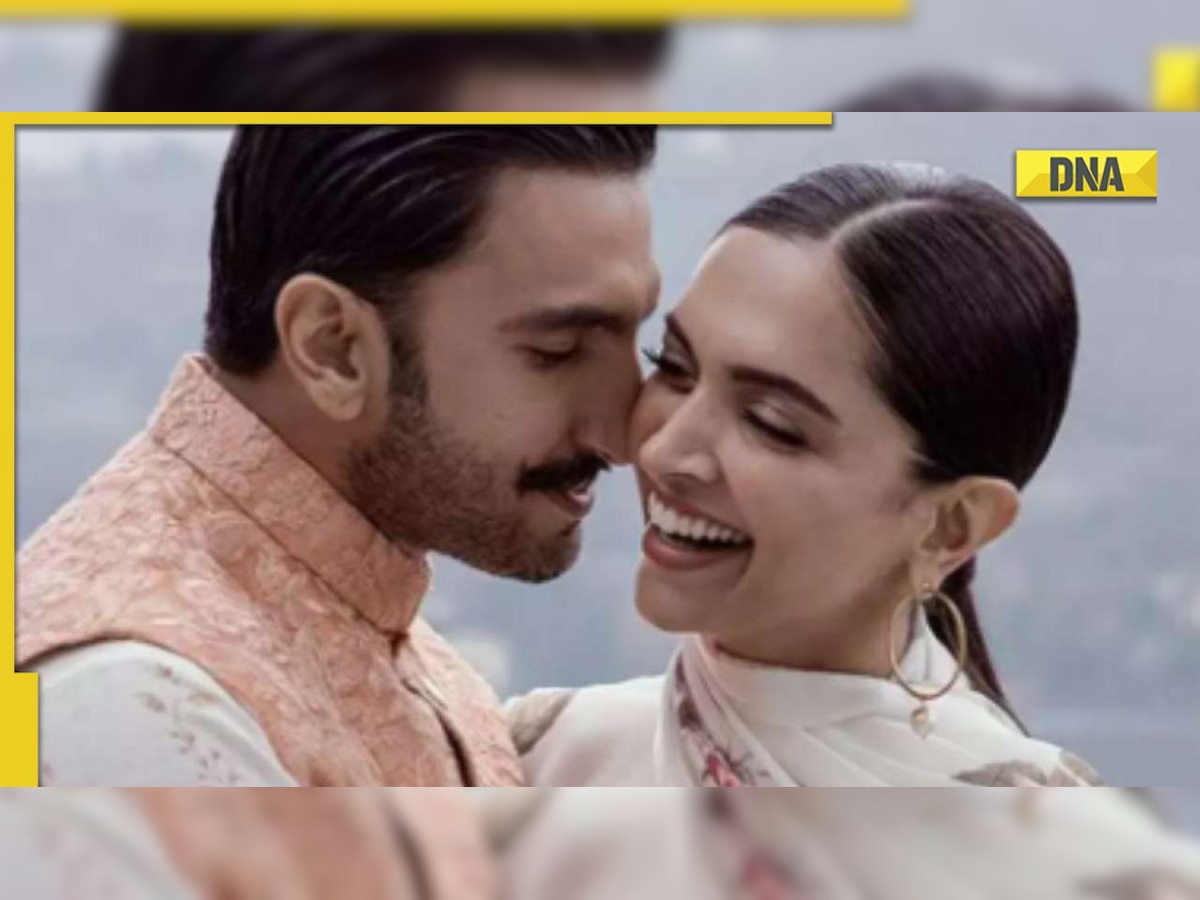 Ranveer Singh demands 'kiss' from Deepika Padukone, couple's PDA moment wins the internet