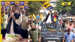Gujarat Assembly Election 2022: AAP’s Raghav Chadha celebrates birthday with volunteers while campaigning