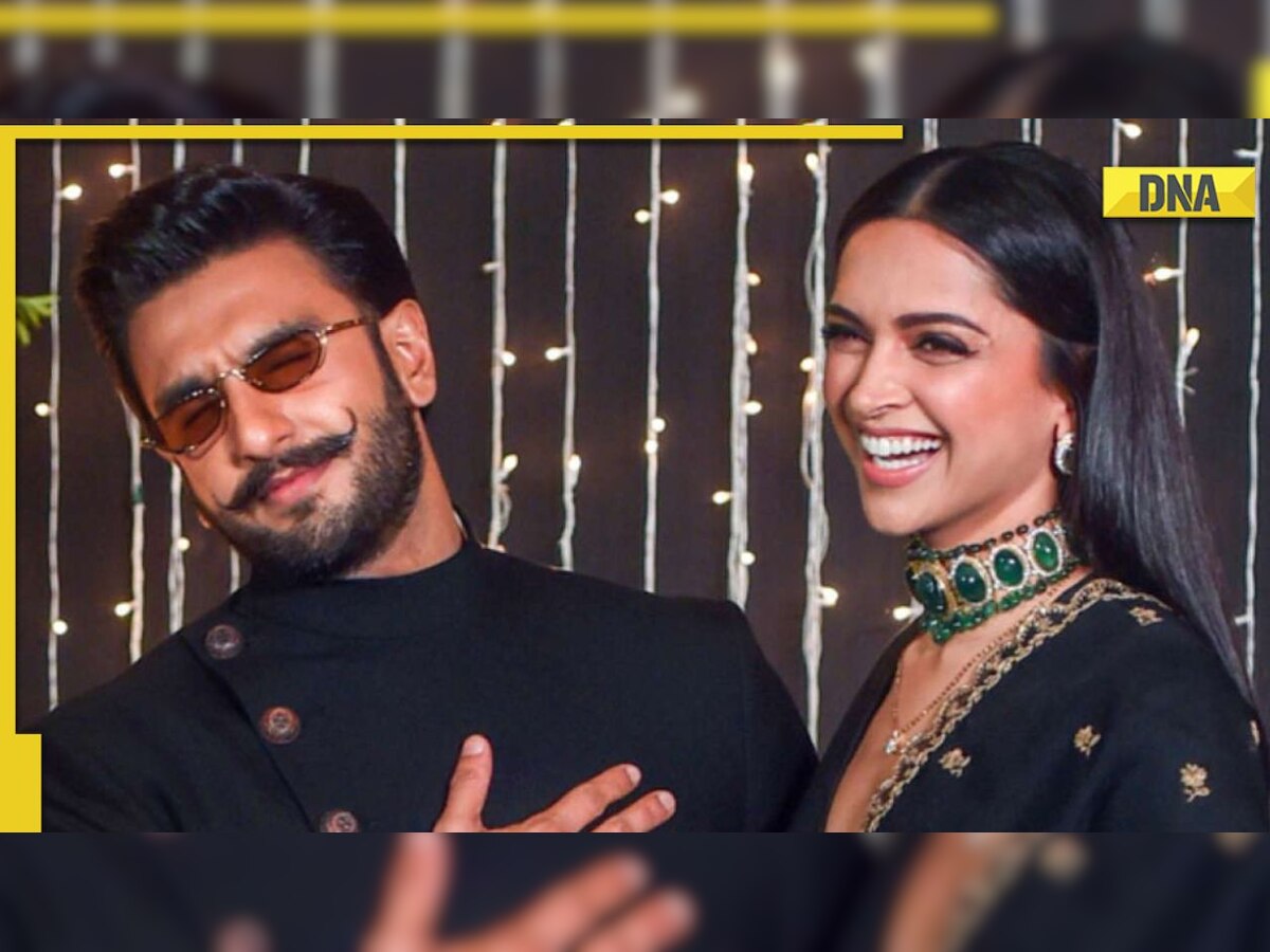 Ranveer Singh surprises wife Deepika Padukone at her office to celebrate wedding anniversary, photo goes viral