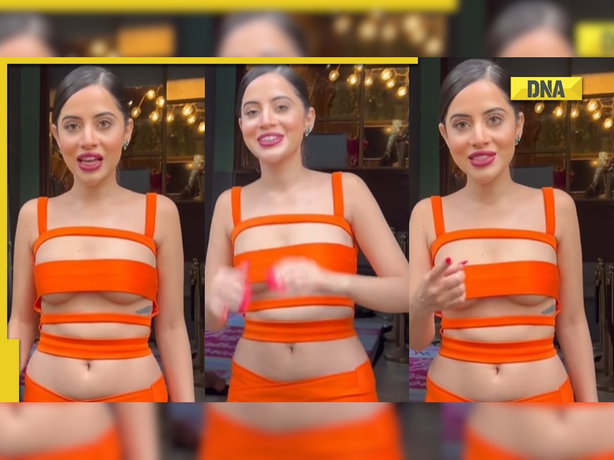 Urfi Javed gets brutally trolled for her orange cut-out dress, netizens say 'bheekh mein maange kapde pehene hain'