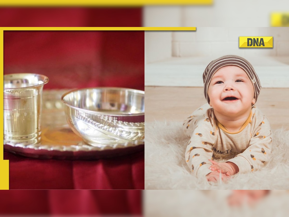 Here's why you should feed your newborn in silver utensils