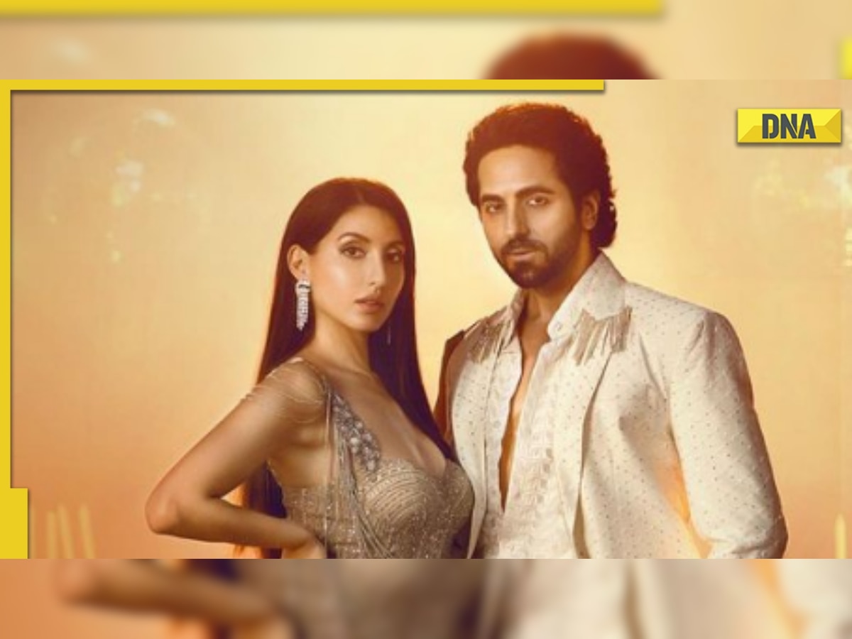 Ayushmann Khurrana, Nora Fatehi share poster of their dance track Jehda Nasha from An Action Hero