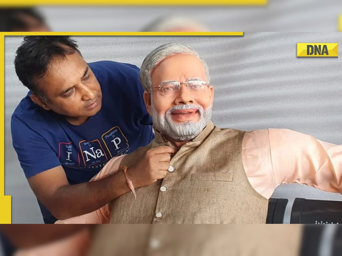 TMKOC's Sundar aka Mayur Vakani creates PM Narendra Modi sculpture ahead of Gujarat election, photos go viral