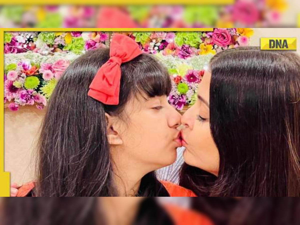 Aishwarya Rai Bachchan brutally trolled for kissing Aaradhya on lips,  netizens say 'it violates our culture'