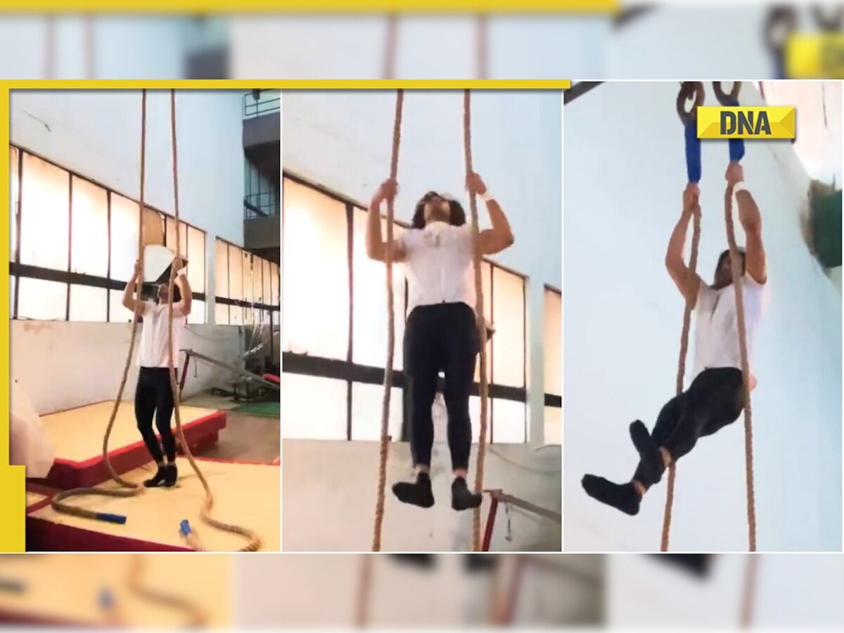 Neeraj Chopra shares video of his unique workout regime, fans call him 'superman' 