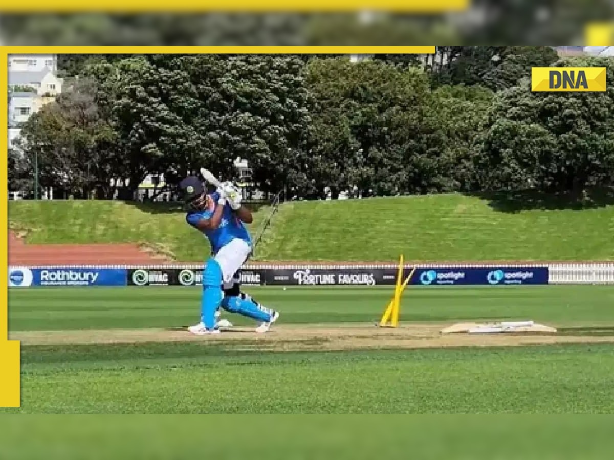 Sanju Samson amazes fans with no-look shots ahead of India-New Zealand T20Is, video goes viral