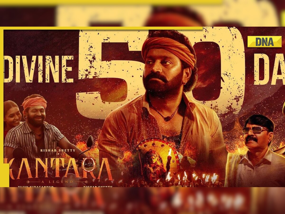 Kantara: Rishab Shetty celebrates 50 day completion of film, says 'we were truly blessed'