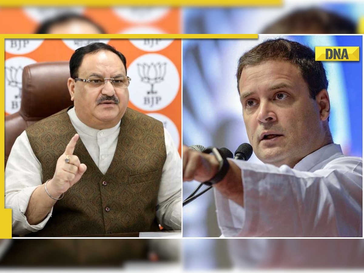 'Shows what their...': BJP chief JP Nadda lashes out at Rahul Gandhi for remarks against Veer Savarkar