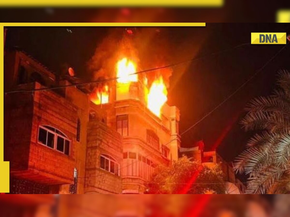 Massive fire at birthday party kills 17 from one family in Gaza