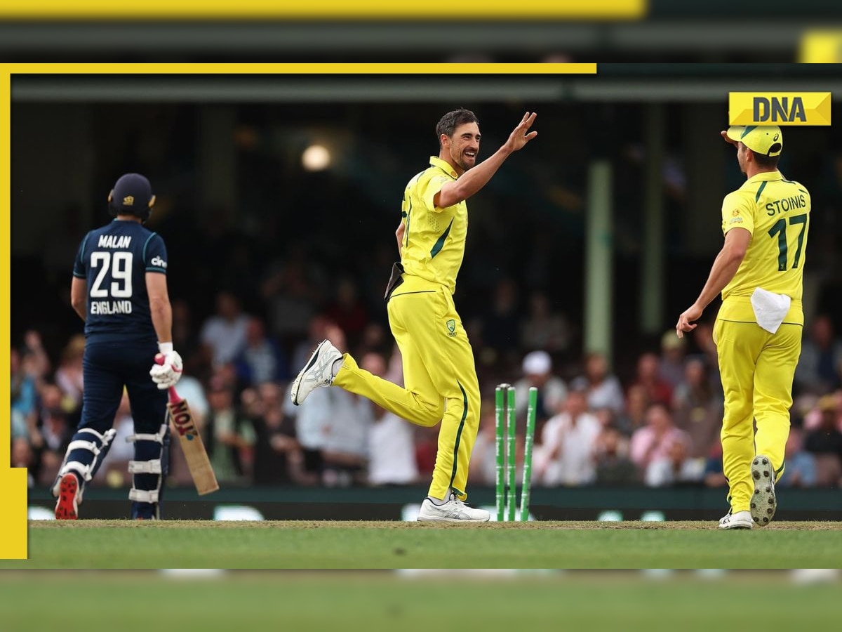 AUS vs ENG 2nd ODI: Mitchell Starc bowls top quality away-swing bowling to remove Dawid Malan- WATCH