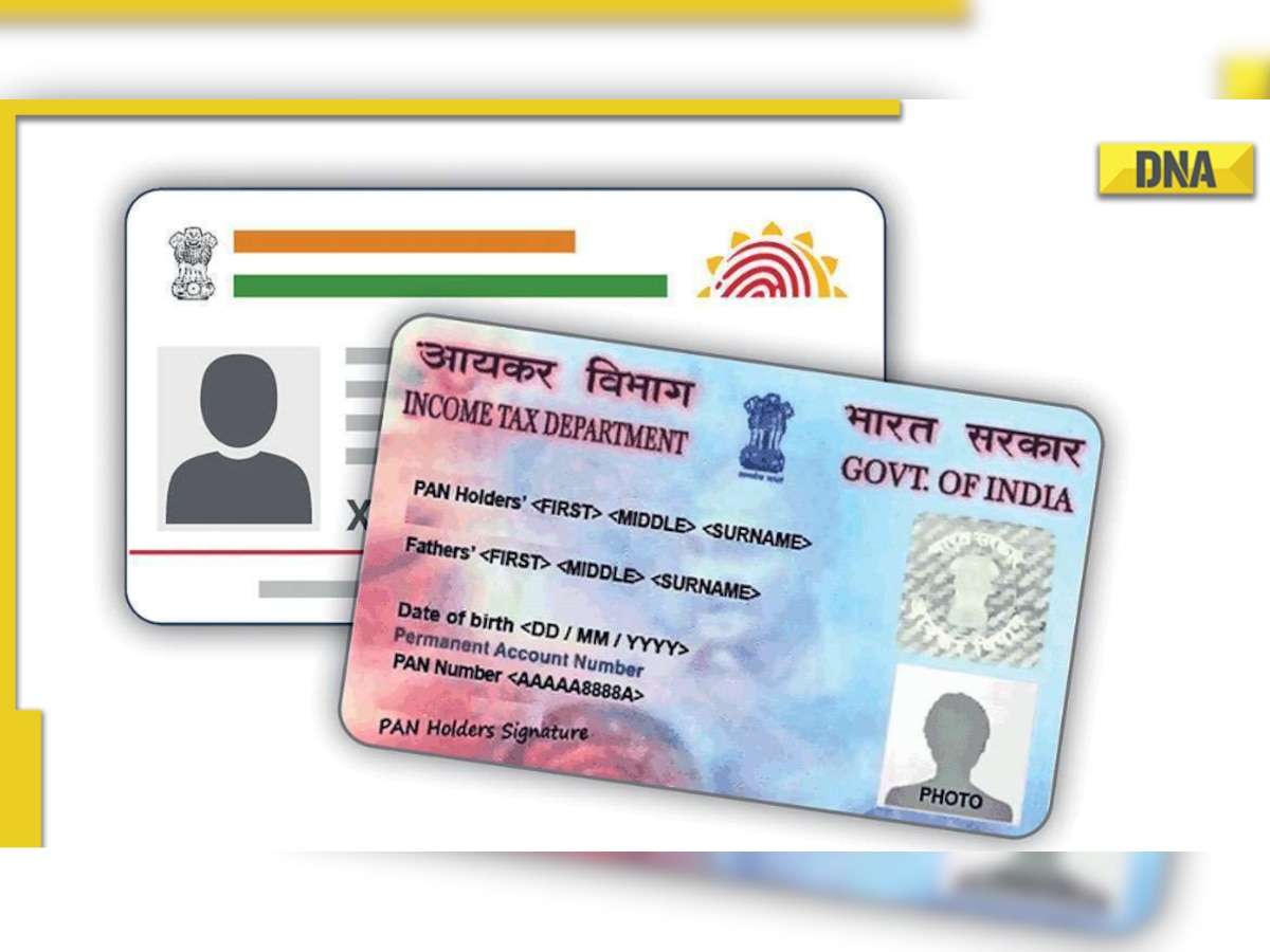 PAN card holders may have to pay hefty fines if their Aadhar card isn’t linked, know how much to pay