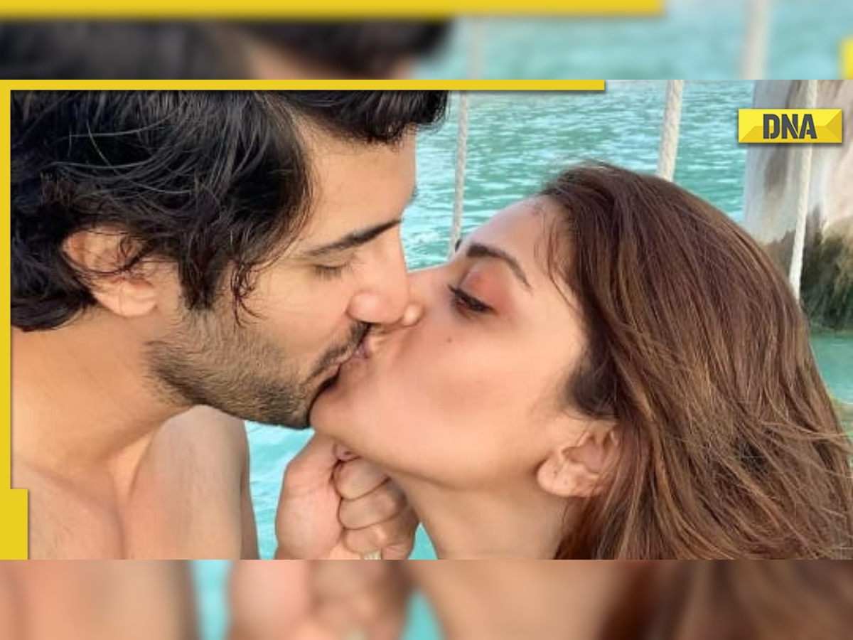 Aditya Seal-Anushka Ranjan celebrate first year anniversary with a passionate kiss