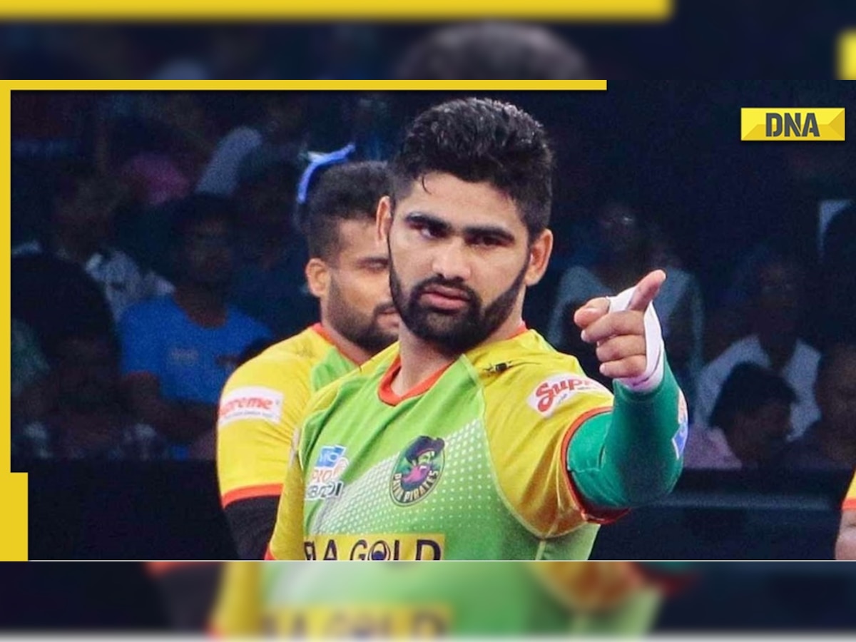 Pro Kabaddi League 2022: Pardeep Narwal becomes first player to cross 1500 raid points in PKL