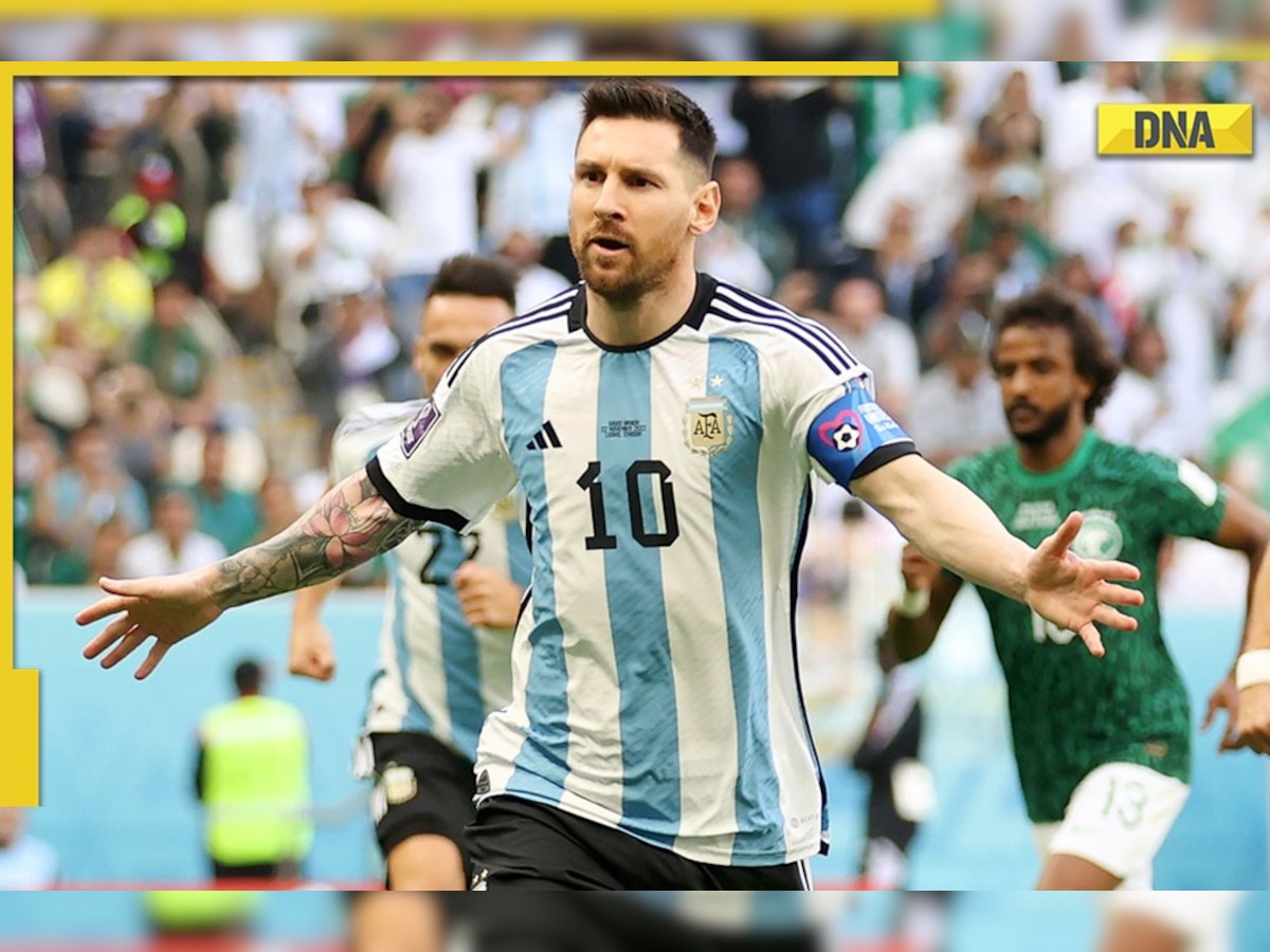 ARG vs KSA: Lionel Messi becomes first Argentine to score at 4 World Cups, watch video