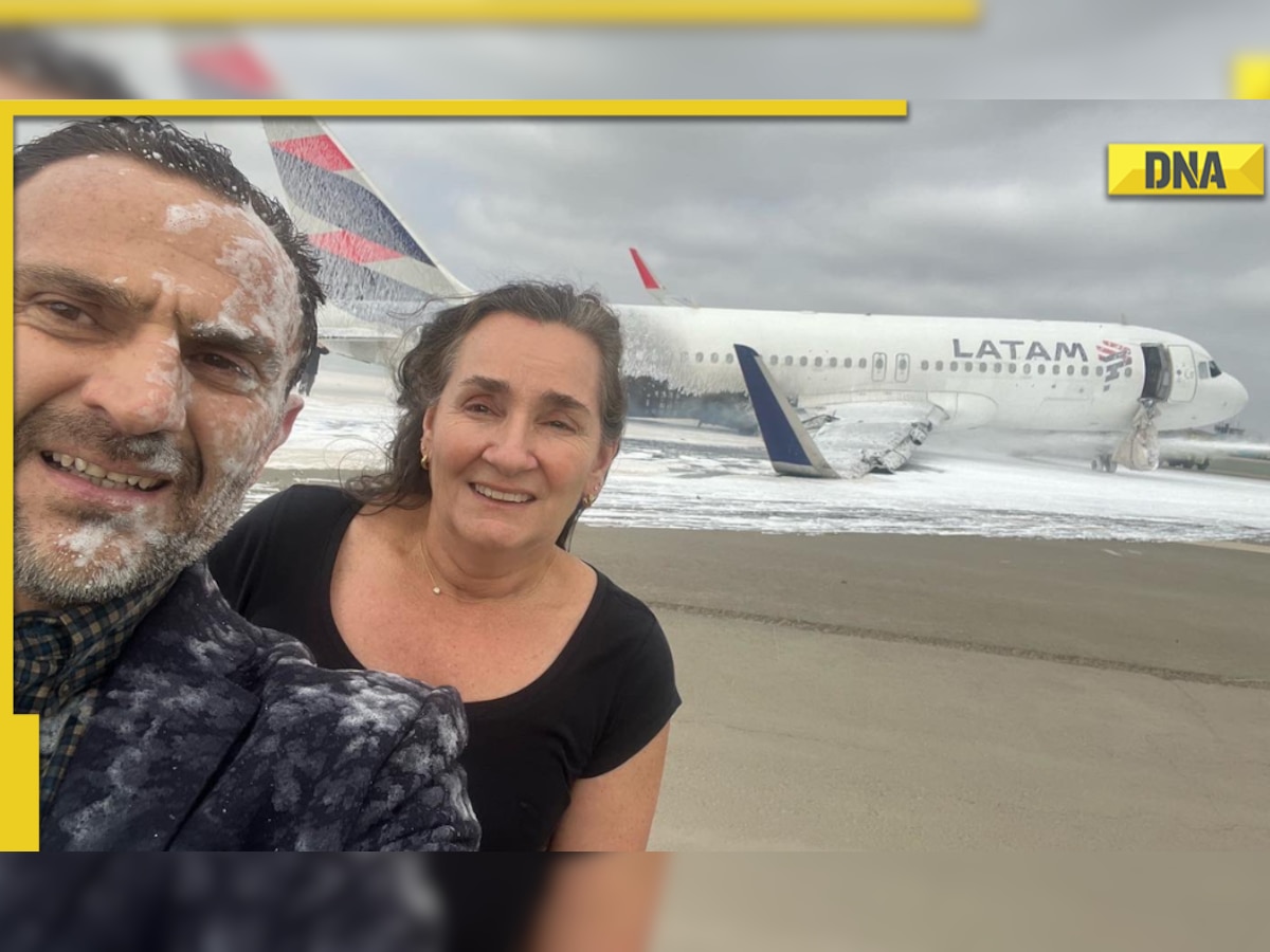 Man takes selfie with wife after surviving plane crash, viral pic leaves internet angry