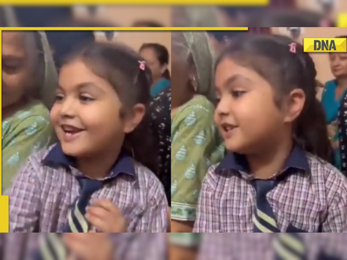 Little girl recites Hanuman bhajan, viral video will tug at your heartstrings