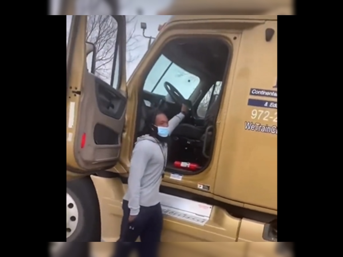 This man perfectly parks the truck, without even riding it; how he did it will leave you amazed