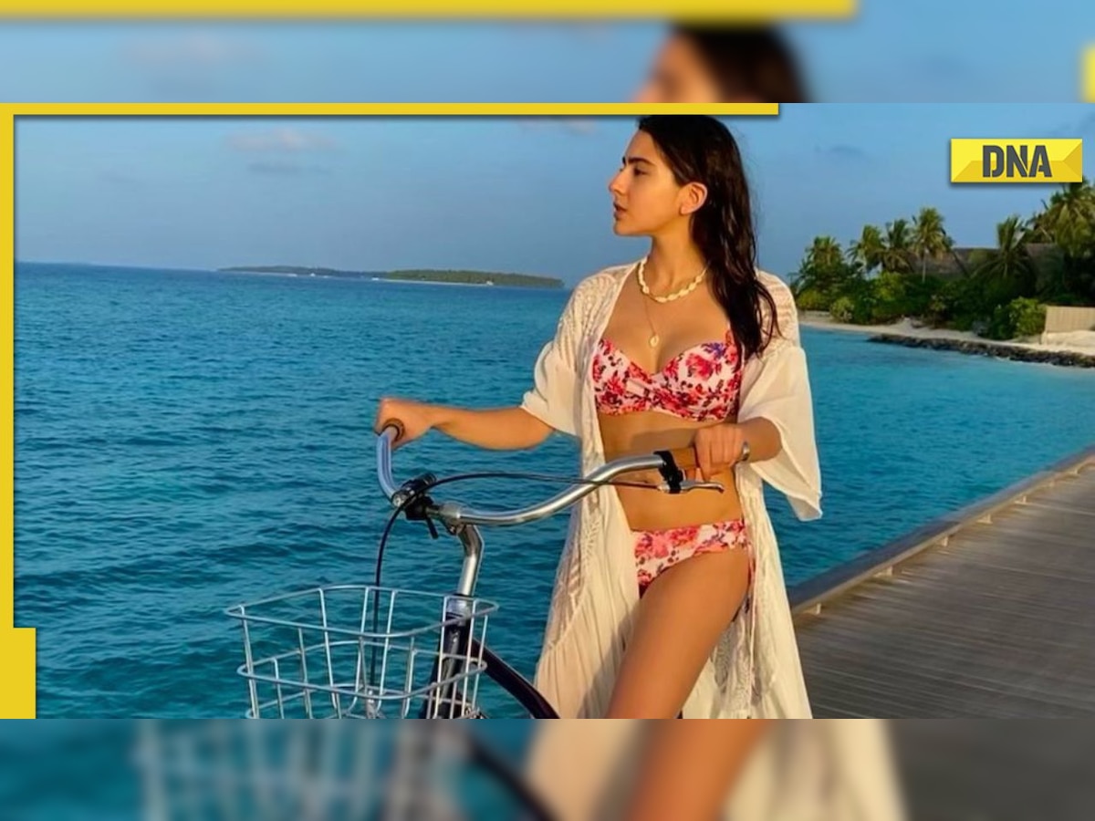 Sara Ali Khan Ka Xxx Video - Sara Ali Khan gets brutally trolled for posing in bikini, netizens says  'kuch toh sharm kar lo'