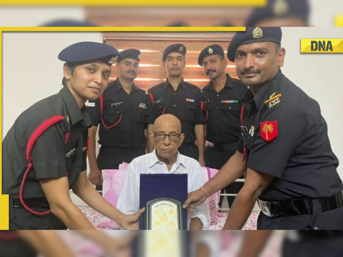 Indian Army honours retired havildar on his 100th birthday, internet reacts